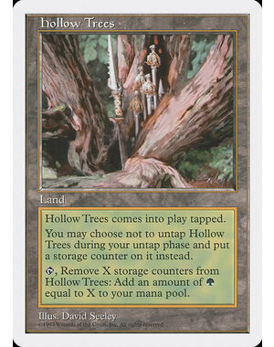 Magic: The Gathering Hollow Trees (418) Lightly Played