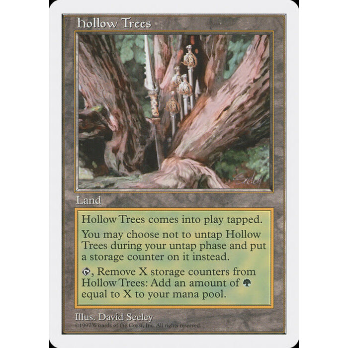 Magic: The Gathering Hollow Trees (418) Lightly Played