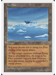 Magic: The Gathering Ice Floe (420) Lightly Played