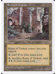 Magic: The Gathering Ruins of Trokair (422) Lightly Played