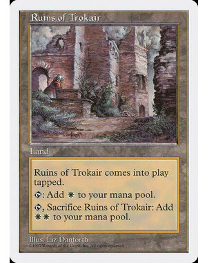 Magic: The Gathering Ruins of Trokair (422) Lightly Played