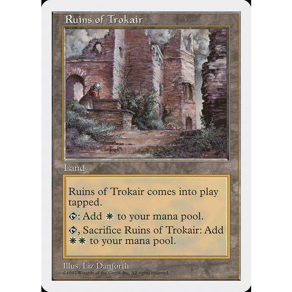 Magic: The Gathering Ruins of Trokair (422) Lightly Played