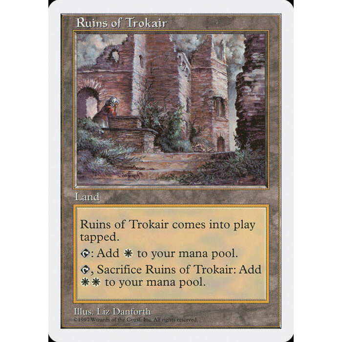 Magic: The Gathering Ruins of Trokair (422) Lightly Played