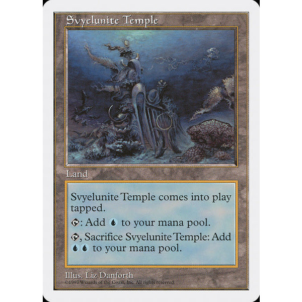 Magic: The Gathering Svyelunite Temple (425) Lightly Played