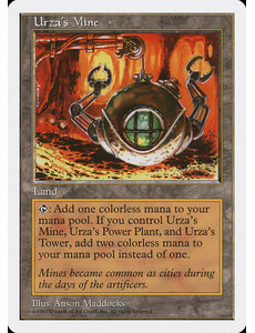 Magic: The Gathering Urza's Mine (427) Damaged