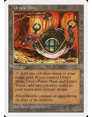 Magic: The Gathering Urza's Mine (427) Damaged
