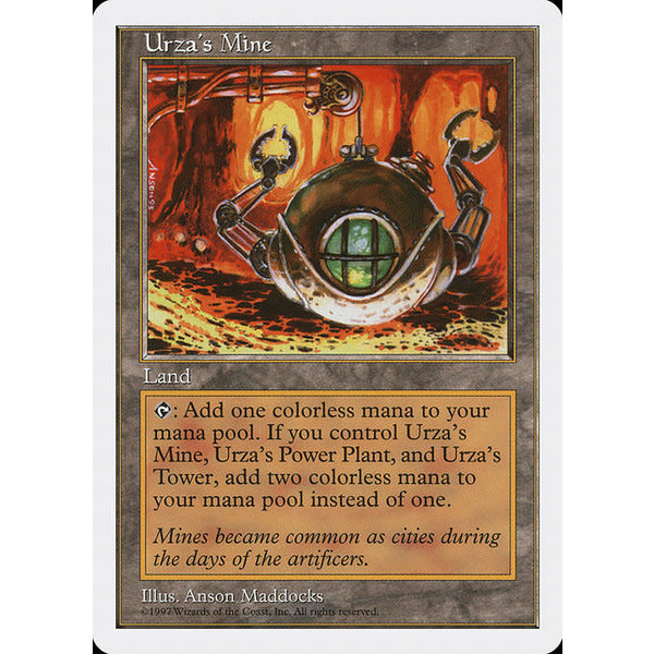 Magic: The Gathering Urza's Mine (427) Damaged