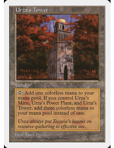 Magic: The Gathering Urza's Tower (429) Lightly Played