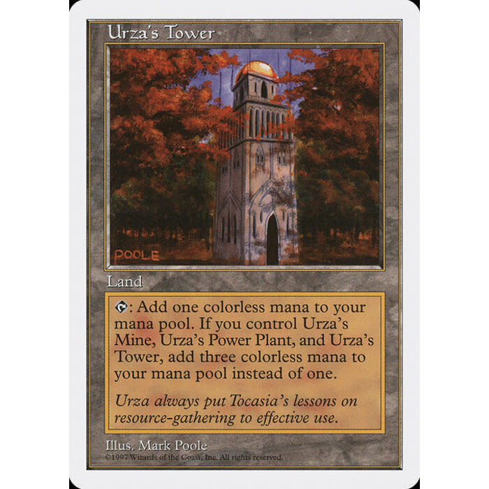Magic: The Gathering Urza's Tower (429) Lightly Played