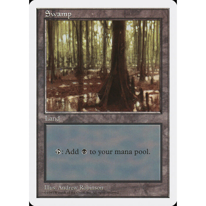 Magic: The Gathering Swamp (439) Lightly Played