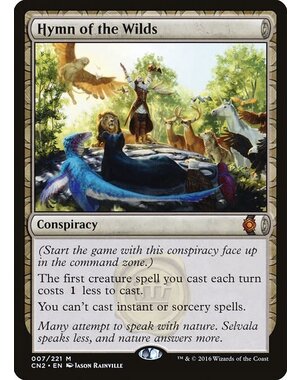 Magic: The Gathering Hymn of the Wilds (007) Damaged
