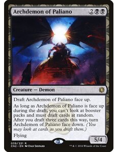 Magic: The Gathering Archdemon of Paliano (039) Lightly Played