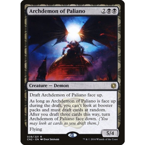 Magic: The Gathering Archdemon of Paliano (039) Lightly Played