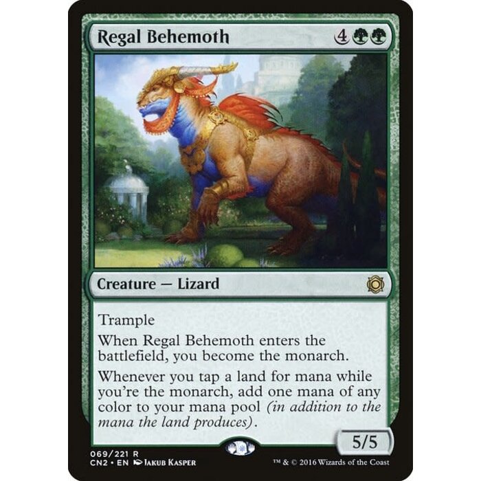 Magic: The Gathering Regal Behemoth (069) Lightly Played Foil
