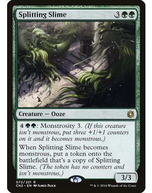 Magic: The Gathering Splitting Slime (072) Near Mint