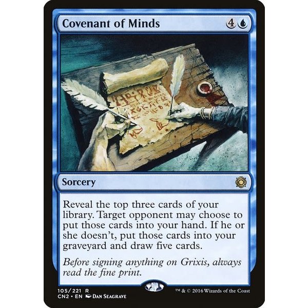 Magic: The Gathering Covenant of Minds (105) Lightly Played