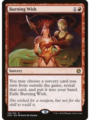 Magic: The Gathering Burning Wish (152) Lightly Played