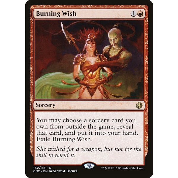 Magic: The Gathering Burning Wish (152) Lightly Played