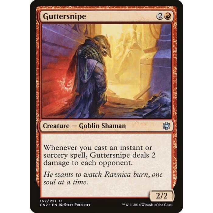 Magic: The Gathering Guttersnipe (162) Lightly Played