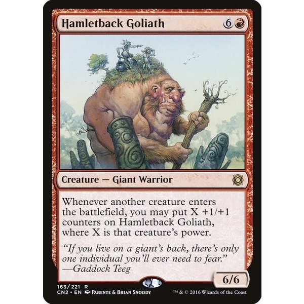 Magic: The Gathering Hamletback Goliath (163) Lightly Played
