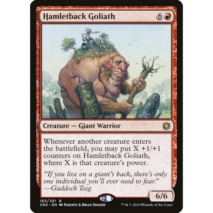 Magic: The Gathering Hamletback Goliath (163) Lightly Played