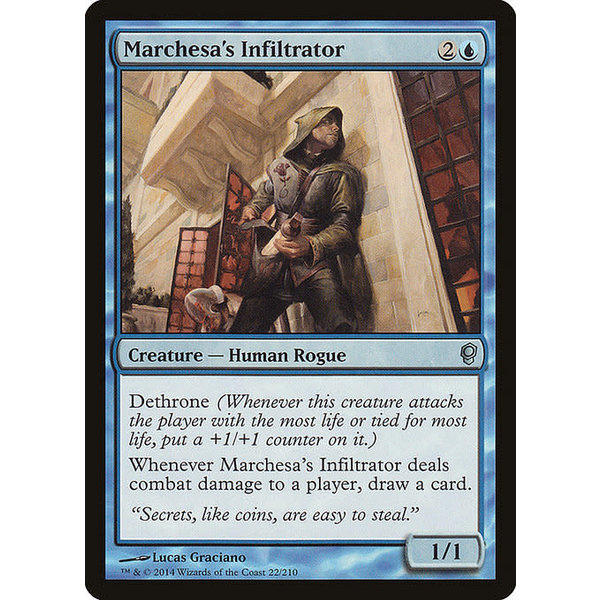 Magic: The Gathering Marchesa's Infiltrator (022) Lightly Played