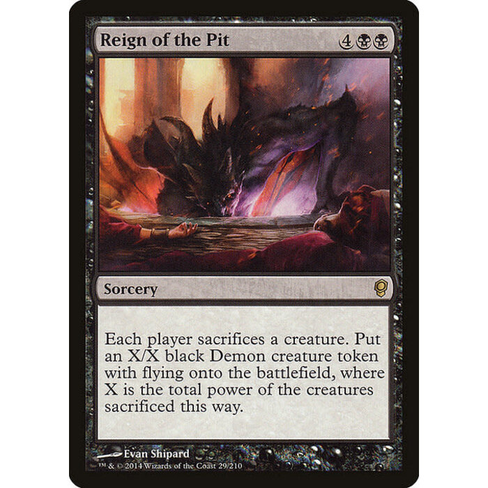 Magic: The Gathering Reign of the Pit (029) Lightly Played