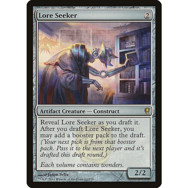 Magic: The Gathering Lore Seeker (062) Lightly Played