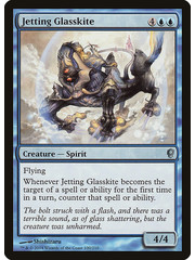 Magic: The Gathering Jetting Glasskite (100) Lightly Played