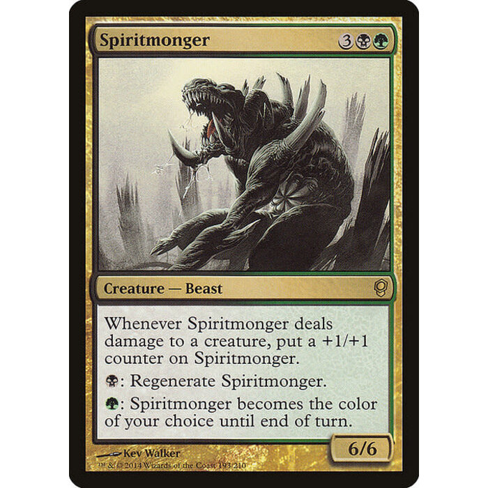 Magic: The Gathering Spiritmonger (193) Lightly Played