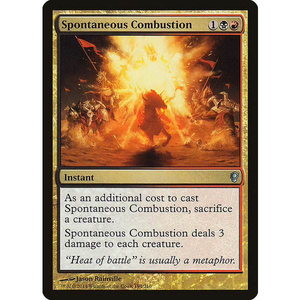 Magic: The Gathering Spontaneous Combustion (194) Lightly Played