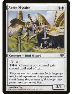 Magic: The Gathering Aerie Mystics (001) Lightly Played