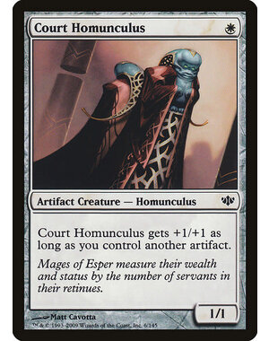 Magic: The Gathering Court Homunculus (006) Lightly Played