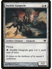 Magic: The Gathering Darklit Gargoyle (007) Lightly Played