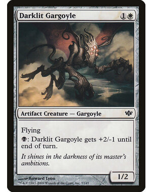 Magic: The Gathering Darklit Gargoyle (007) Lightly Played