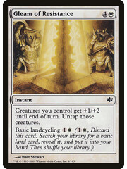 Magic: The Gathering Gleam of Resistance (008) Lightly Played