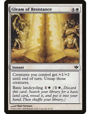 Magic: The Gathering Gleam of Resistance (008) Lightly Played