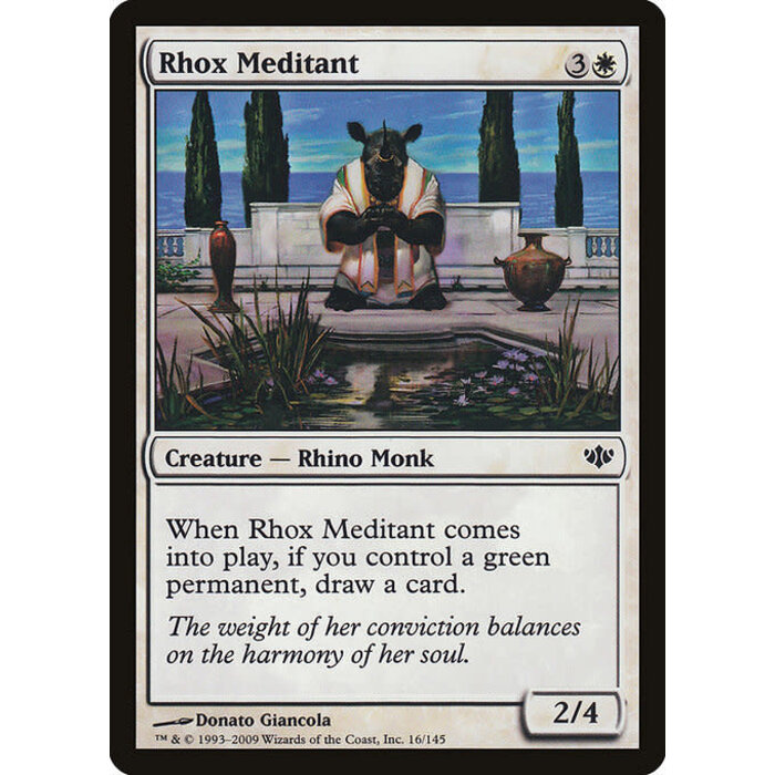 Magic: The Gathering Rhox Meditant (016) Lightly Played