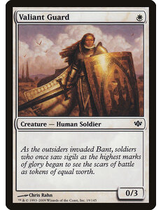Magic: The Gathering Valiant Guard (019) Lightly Played