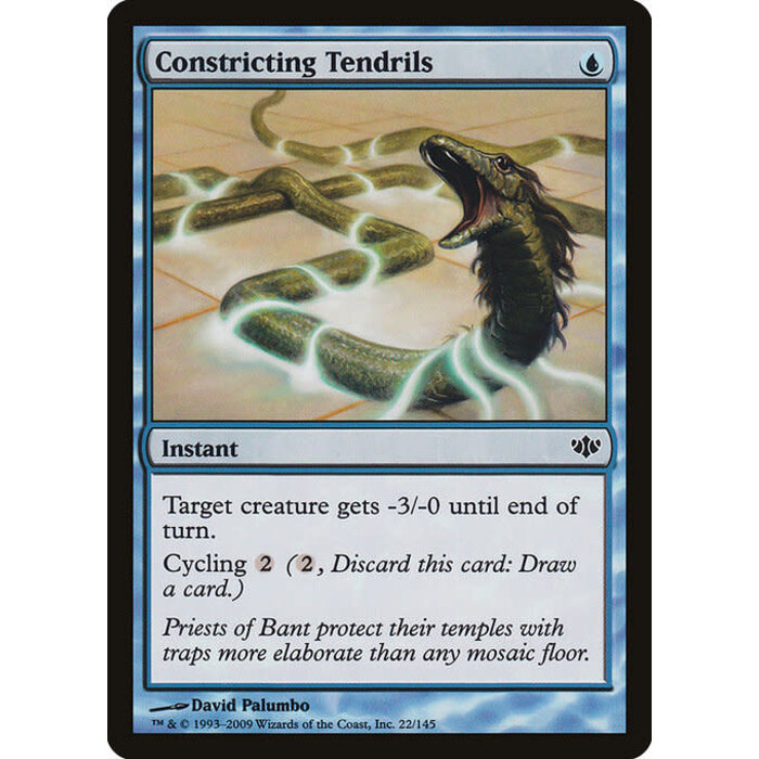 Magic: The Gathering Constricting Tendrils (022) Lightly Played