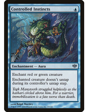Magic: The Gathering Controlled Instincts (023) Moderately Played