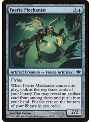 Magic: The Gathering Faerie Mechanist (027) Lightly Played