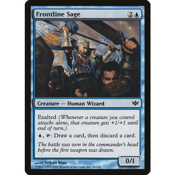 Magic: The Gathering Frontline Sage (028) Lightly Played