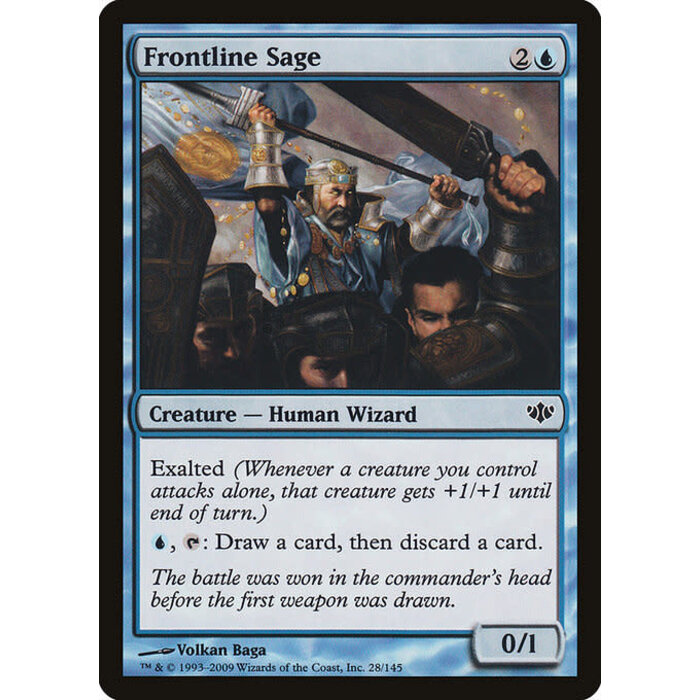 Magic: The Gathering Frontline Sage (028) Lightly Played