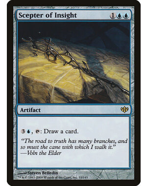 Magic: The Gathering Scepter of Insight (033) Lightly Played