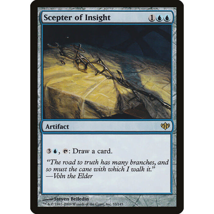 Magic: The Gathering Scepter of Insight (033) Lightly Played