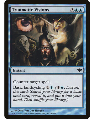 Magic: The Gathering Traumatic Visions (036) Moderately Played Foil