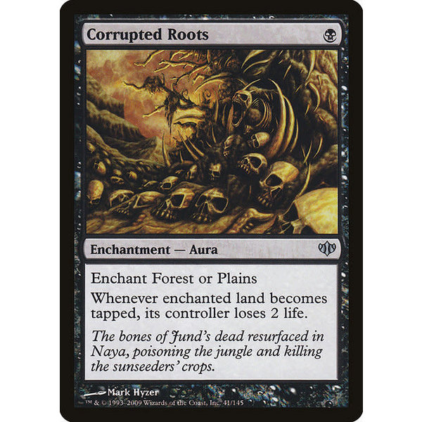 Magic: The Gathering Corrupted Roots (041) Lightly Played