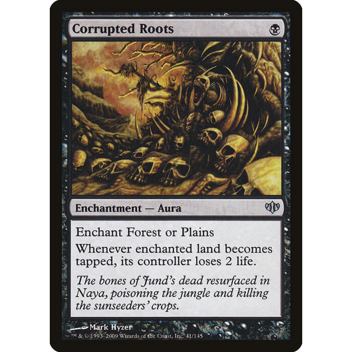 Magic: The Gathering Corrupted Roots (041) Lightly Played