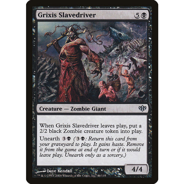 Magic: The Gathering Grixis Slavedriver (046) Lightly Played